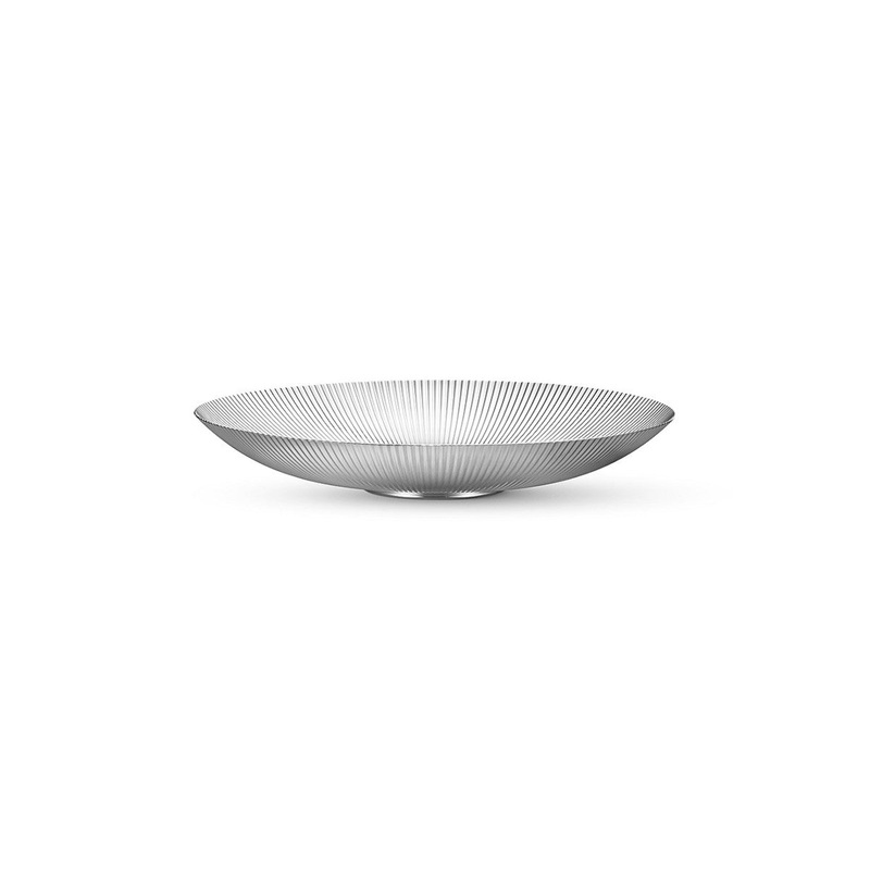 Georg Jensen Bernadotte Stainless Steel Low Bowl 32cm