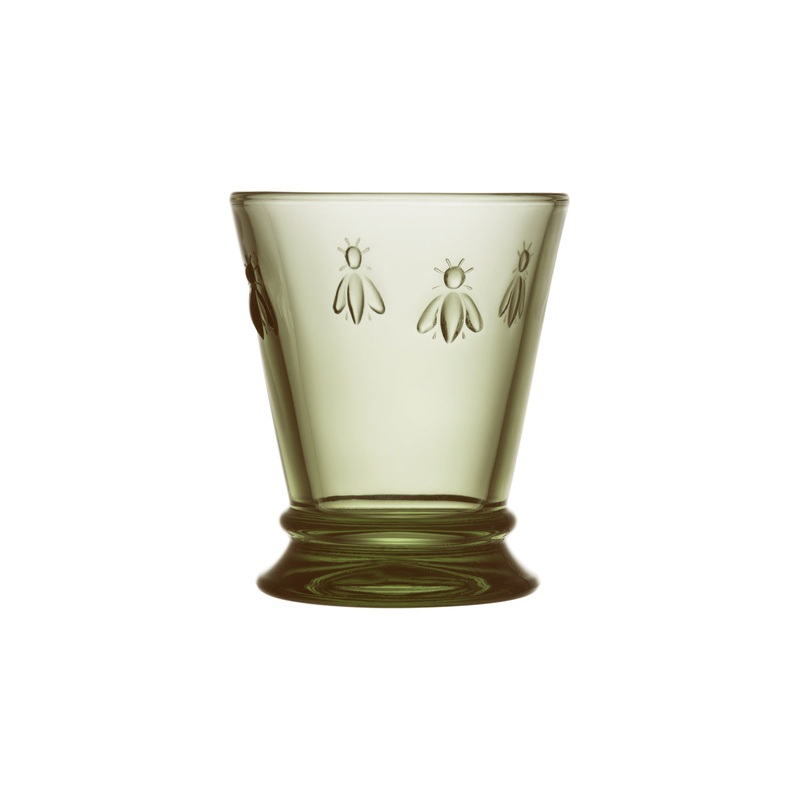 La Rochere Bee Short Tumbler Olive Green 260ml