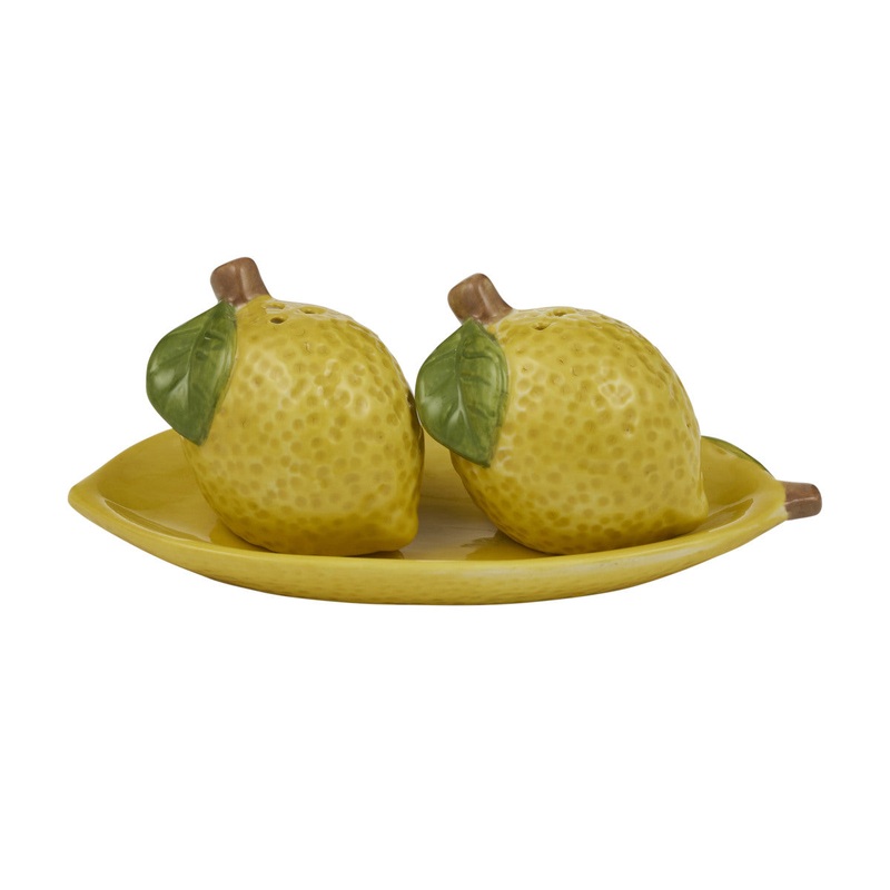 Limone Ceramic Salt & Pepper 3 Piece