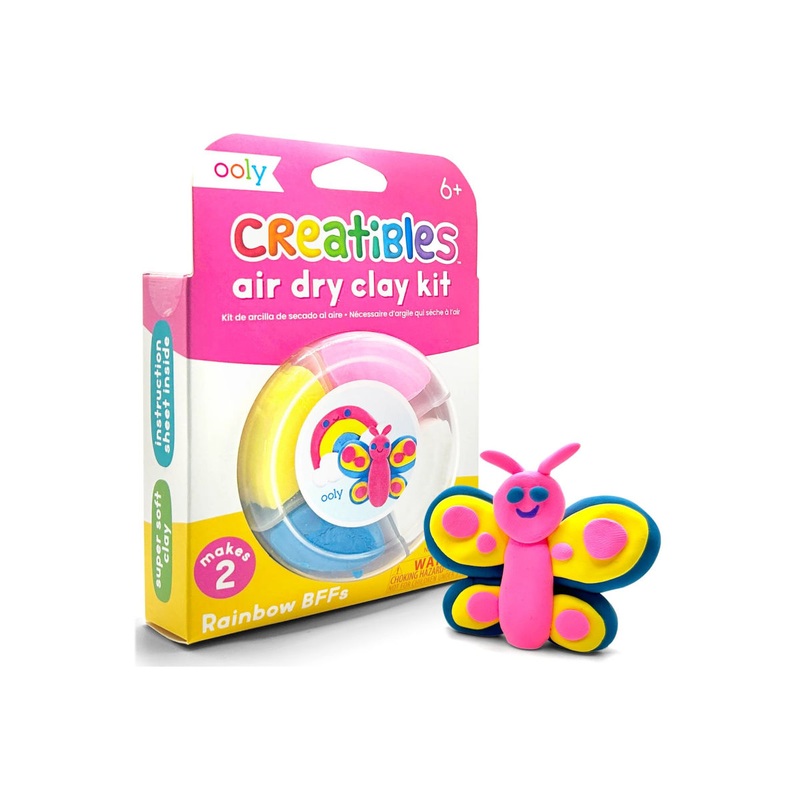 Ooly Rainbow BFFs Air Dry Clay Kit