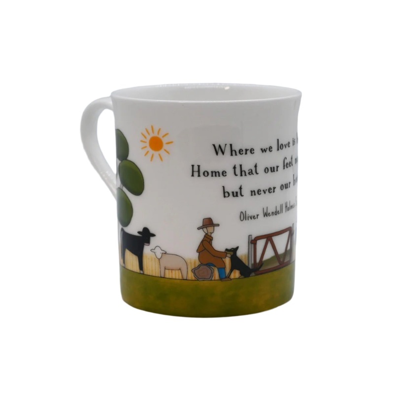 Red Tractor Design Homing Instincts Mug 300ml