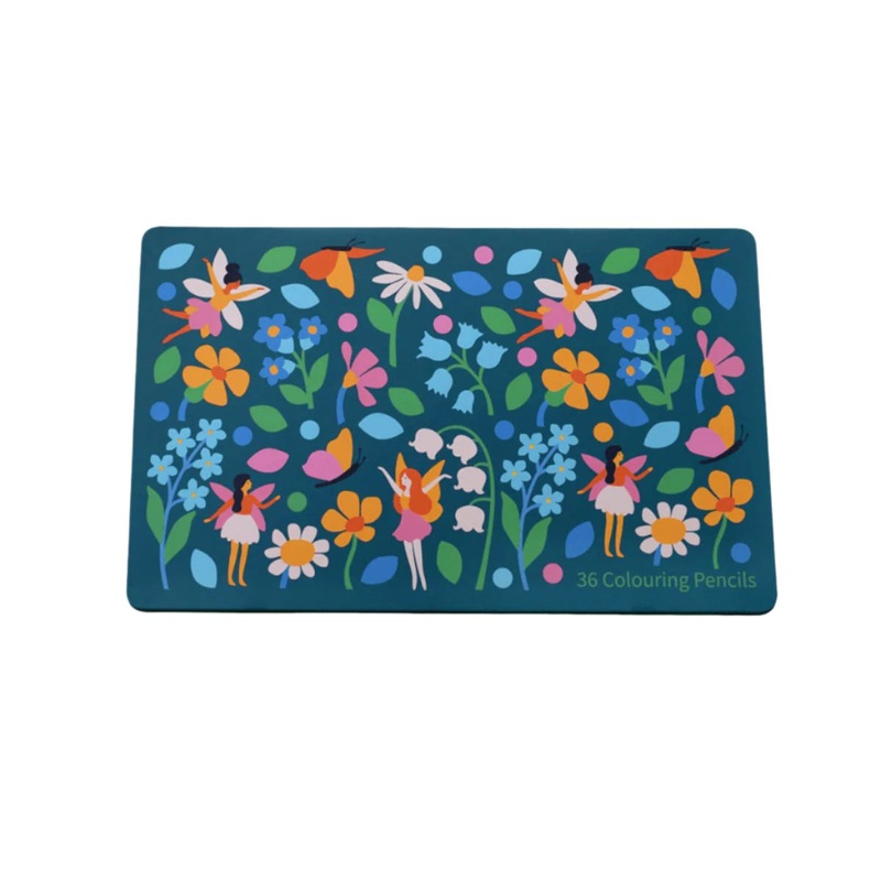 Rex London Fairies in the Garden 36 Colouring Pencils in a Tin