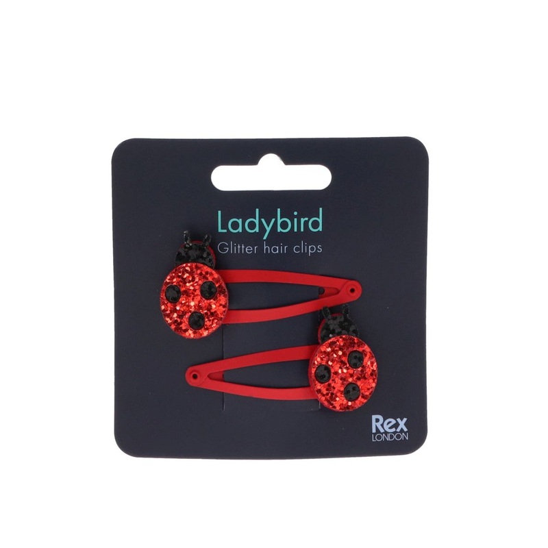 Rex London Ladybird Hair Clips Set of 2