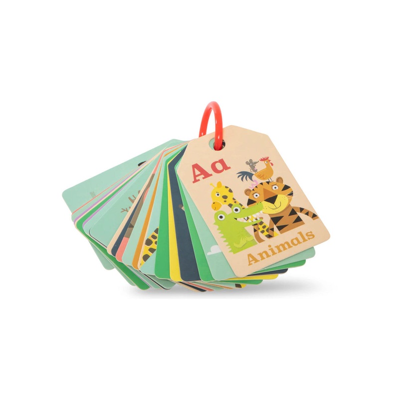 Tiger Tribe Animal ABC Flash Cards