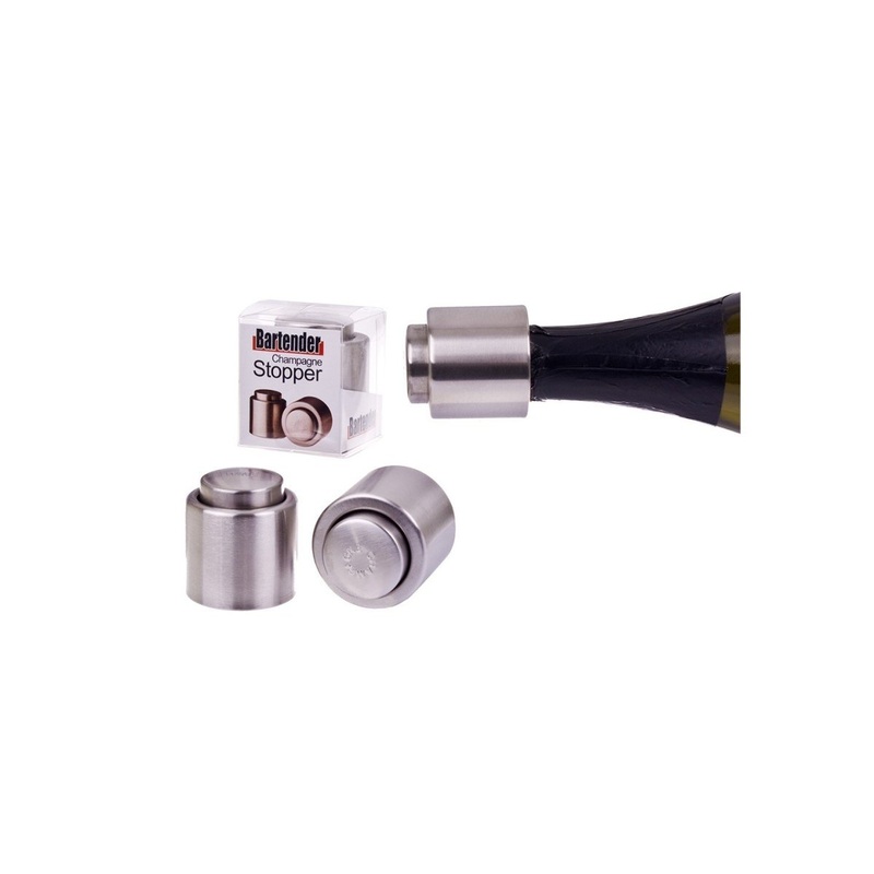 Bartender Satin Champagne Stopper