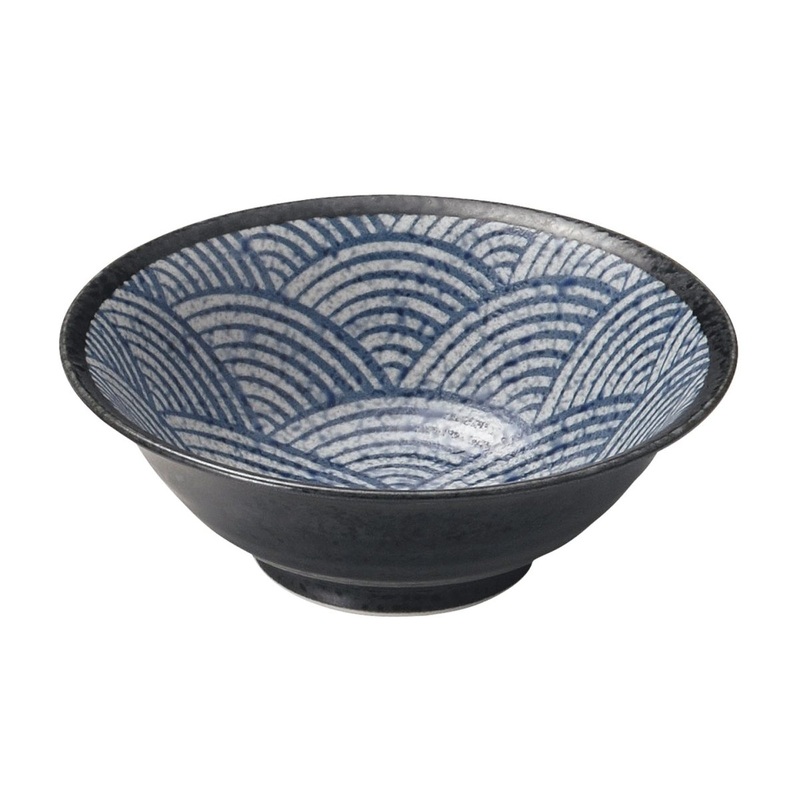Concept Japan Seikaiha Bowl Indigo 19cm