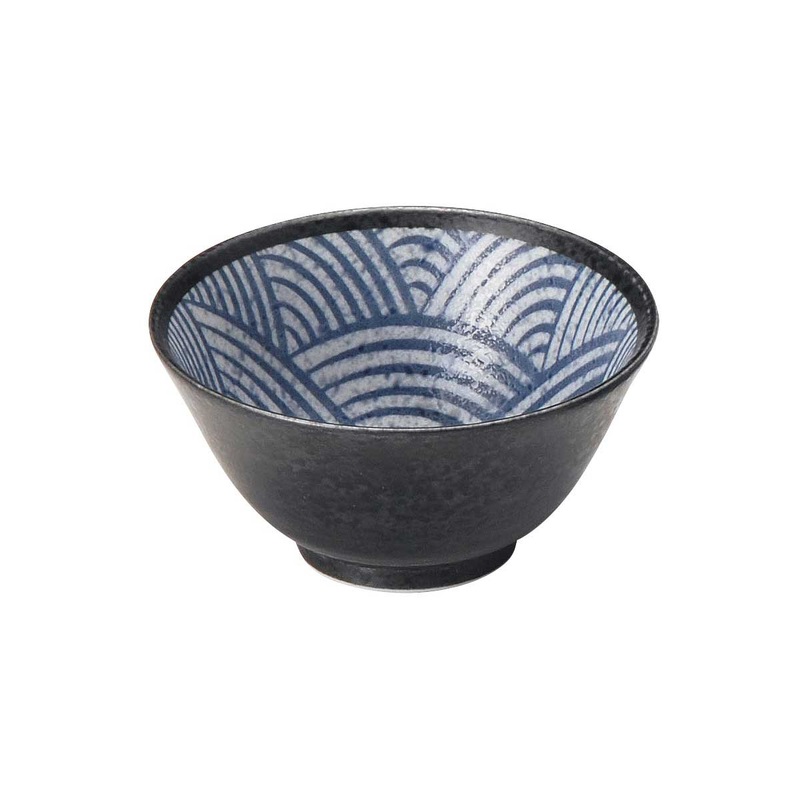Concept Japan Seikaiha Small Bowl Indigo 13cm