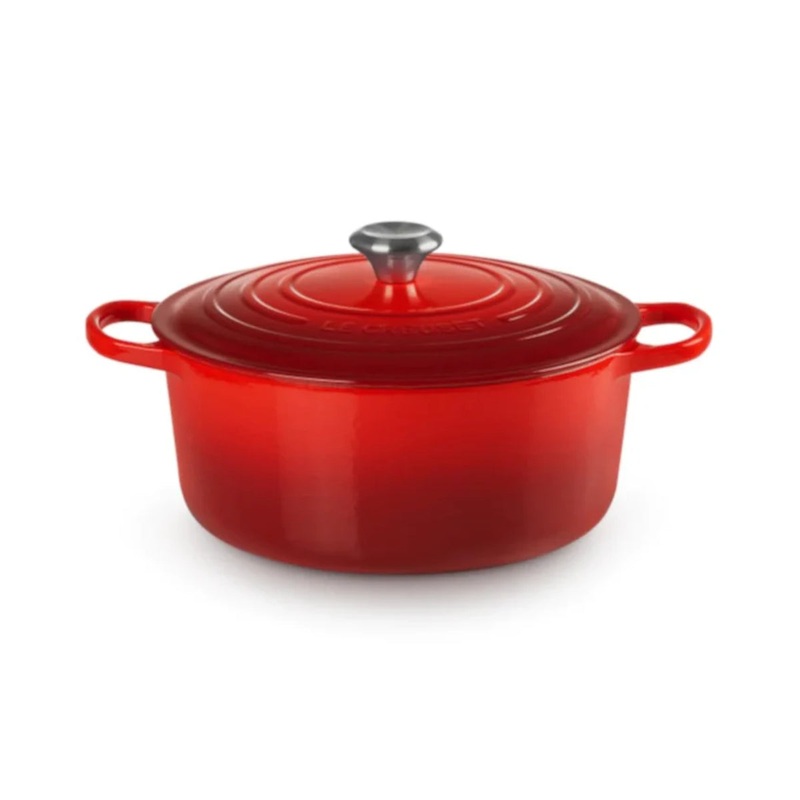 Le Creuset Signature Cast Iron Round Casserole Cerise 28cm (6.7L)