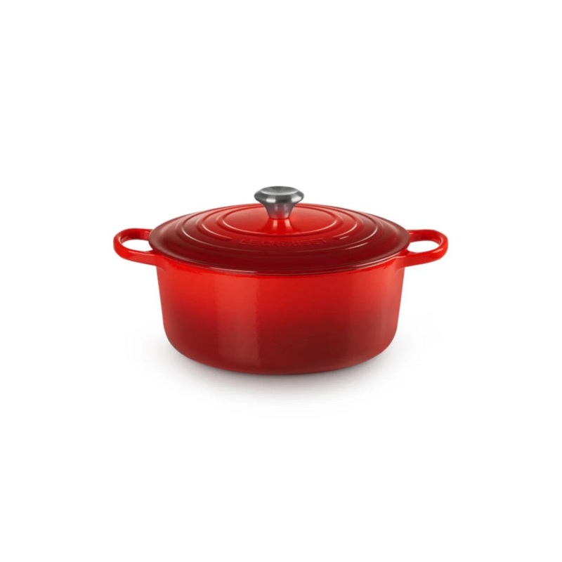 Le Creuset Signature Round French Oven Cerise 24cm (4.2L)