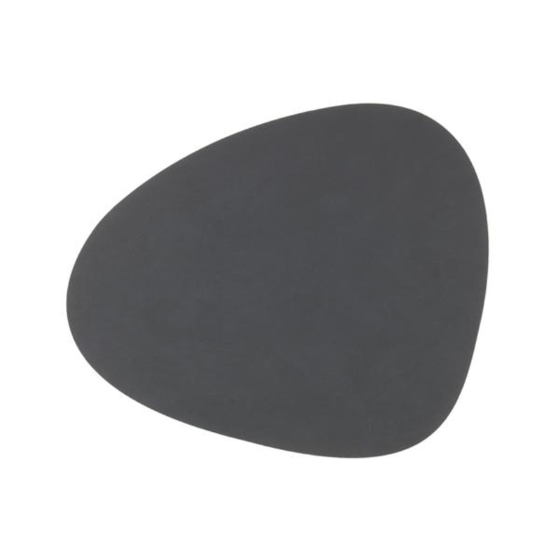 LindDNA Curve Placemat Anthracite Grey 37cm x 44cm