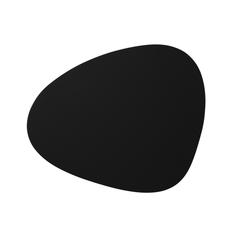 LindDNA Curve Placemat Black 37cm x 44cm