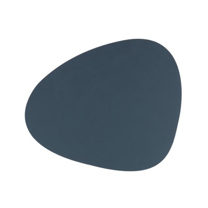 LindDNA Curve Placemat Dark Blue 37cm x 44cm