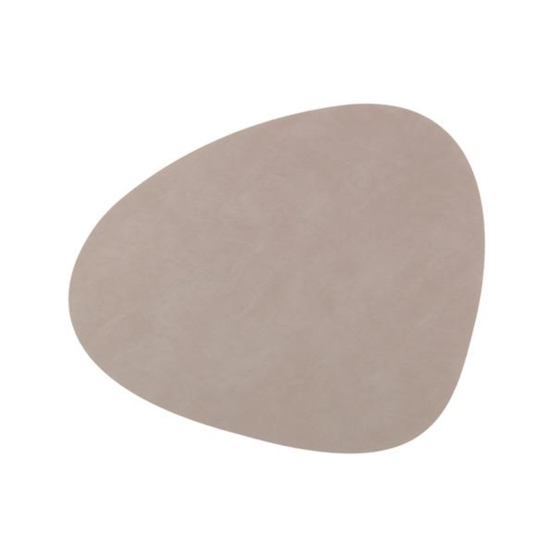 LindDNA Curve Placemat Light Grey 37cm x 44cm