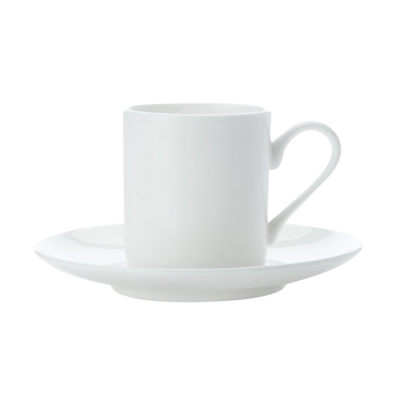 Maxwell & Williams Cashmere Straight Demi Cup & Saucer