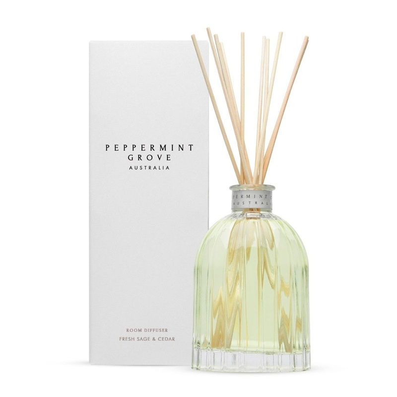 Peppermint Grove Australia Fresh Sage & Cedar Diffuser 350ml