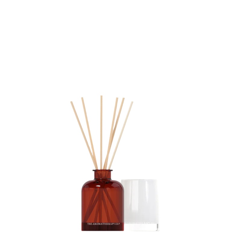 The Aromatherapy Co. Therapy Mini Candle & Diffuser Peony & Petitgrain Gift Set