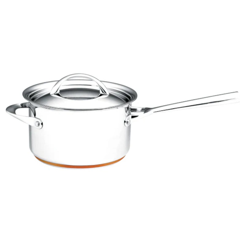 Essteele Per Vita Copper Base Stainless Steel Induction Covered Saucepan 20cm (3.4L)