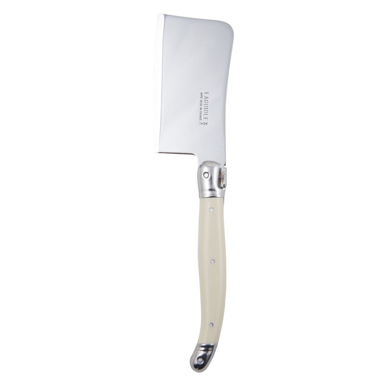 Laguiole Andre Verdier Debutant Cheese Cleaver Ivory