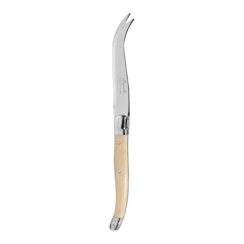 Laguiole Jean Dubost Deluxe Light Horn Cheese Knife