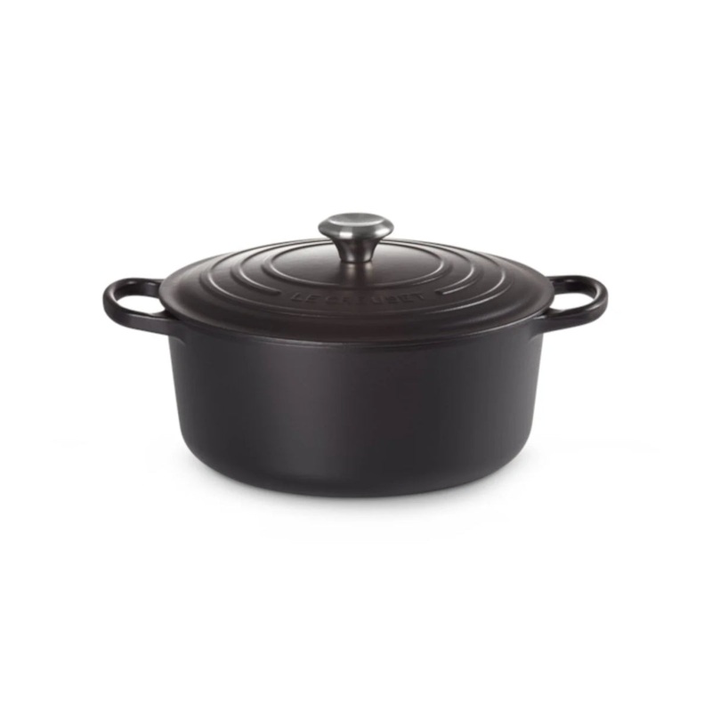 Le Creuset Signature French Oven Satin Black 26cm (5.3L)