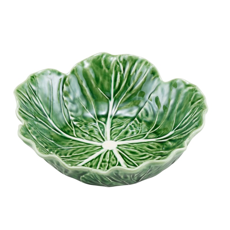 Bordallo Pinheiro Cabbage Bowl Green 22.5cm