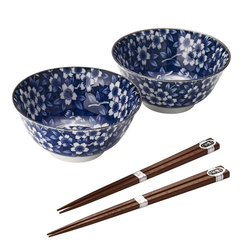 Concept Japan Damizakura Bowls and Chopstick Set