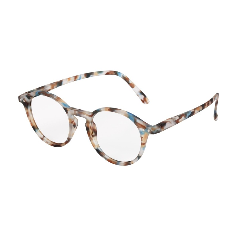 IZIPIZI Reading Shape #D +2.5 Blue Tortoise