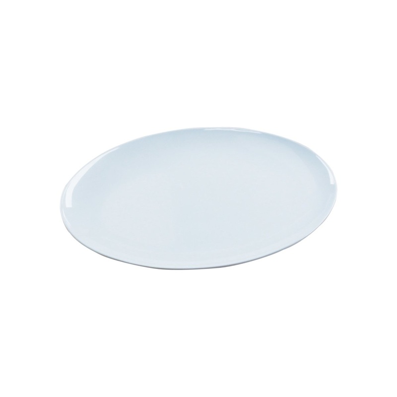 Jab Superware Melamine Coupe Oval Platter White 41cm