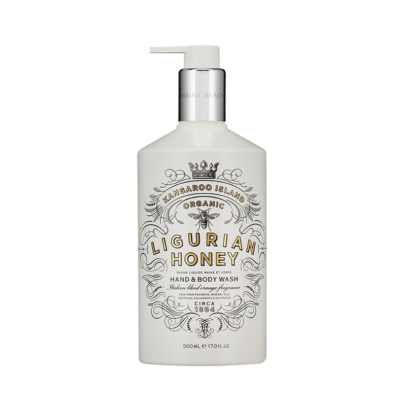 Maine Beach Kangaroo Island Ligurian Honey Hand And Body Wash 500ml