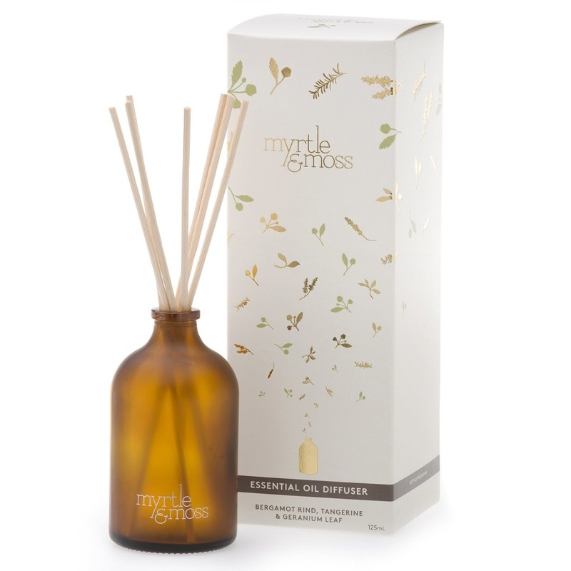 Myrtle and Moss Bergamot Rind, Tangerine & Geranium Leaf Essential Oil Diffuser
