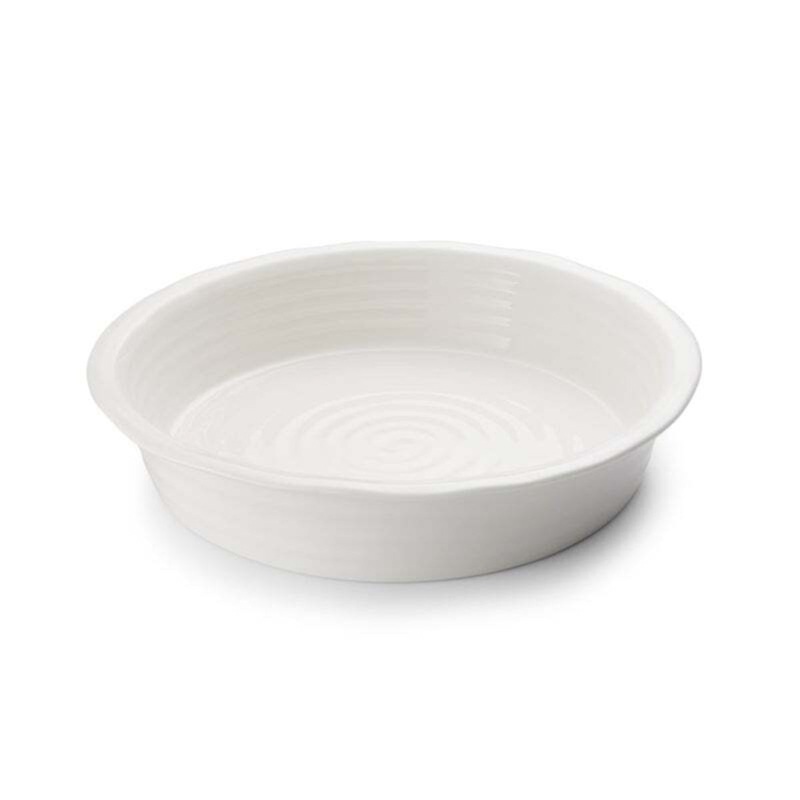 Portmeirion Sophie Conran Round Pie Dish White 27.5cm