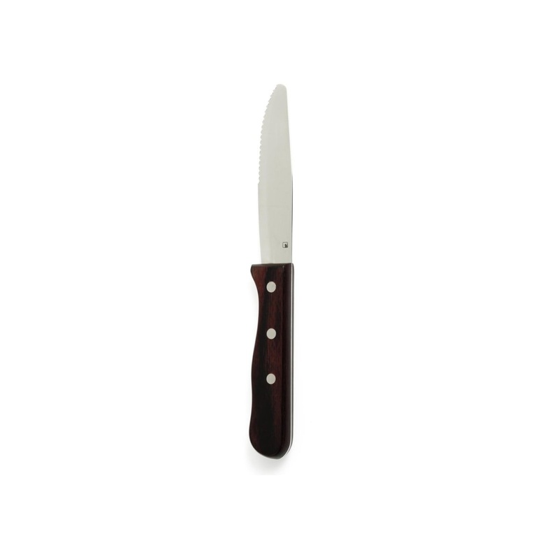 Tablekraft Jumbo Wooden Steak Knife with Round Tip