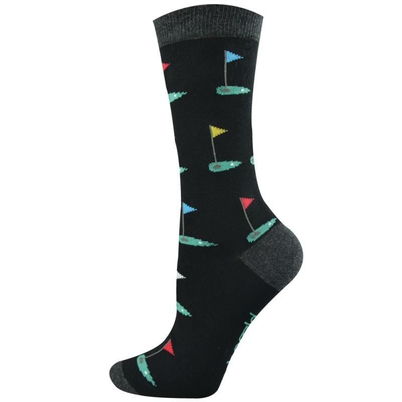 Bamboozld Golf Green Socks