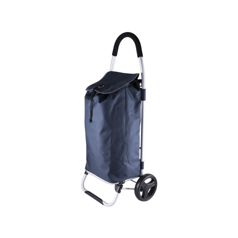 Karlstert Market Shopping Trolley Navy