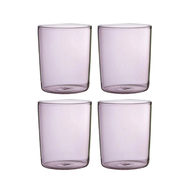 Maison Balzac Tumblers Large Pink Set of 4