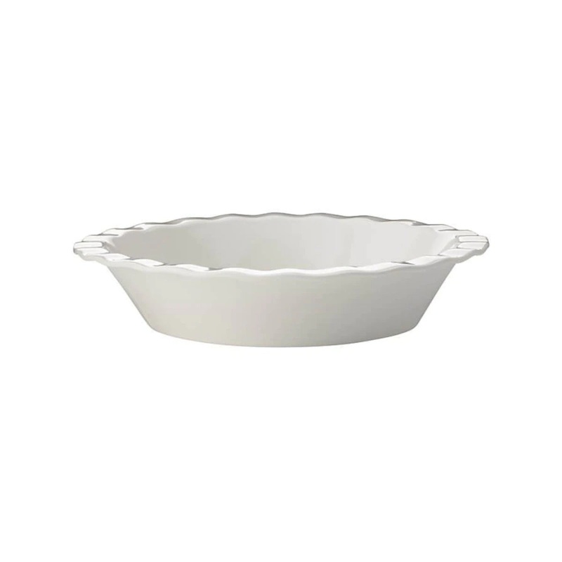 Maxwell & Williams Epicurious Fluted Pie Dish White 25cm