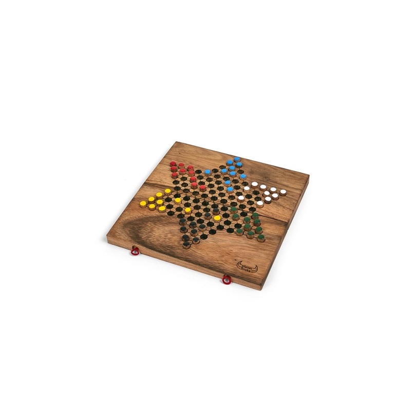Planet Finska Wooden Chinese Checkers 25cm