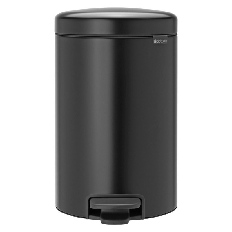 Brabantia NewIcon Black Bin Matte 12L