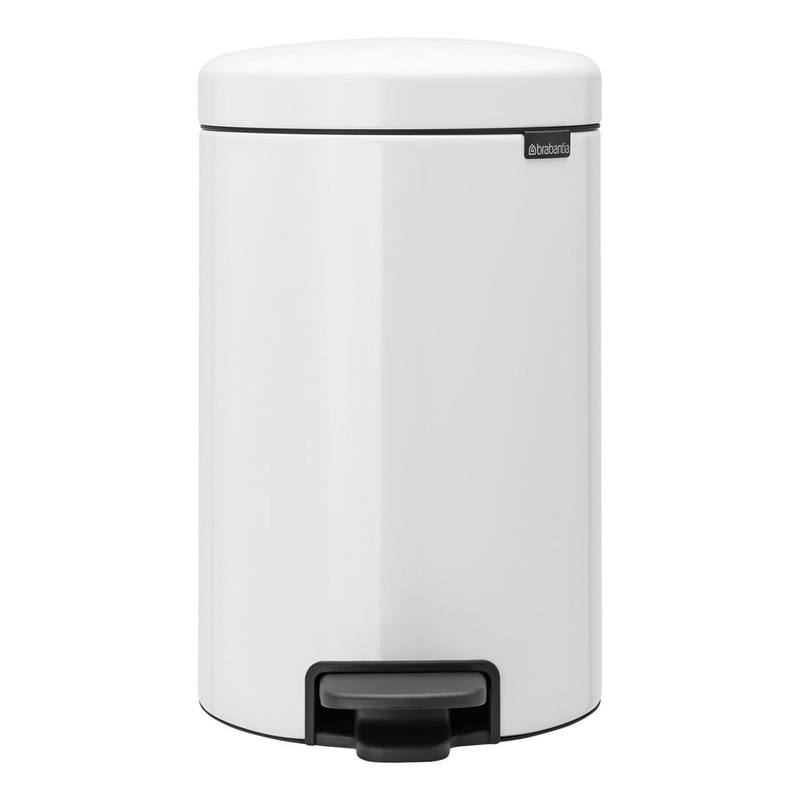 Brabantia NewIcon Pedal Bin White 12L