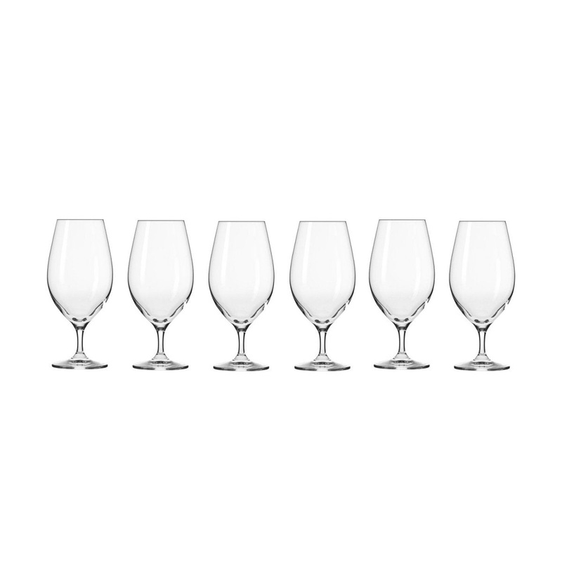 Krosno Harmony Beer Glasses 400ml (Set of 6)