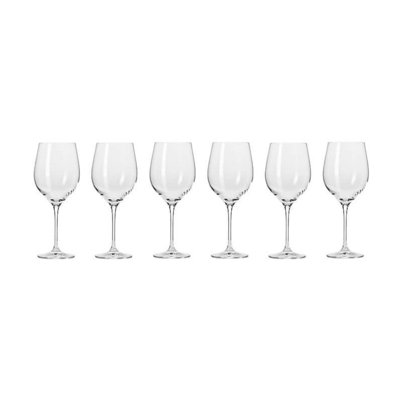Krosno Harmony Red Wine Glasses 530ml (Set of 6)