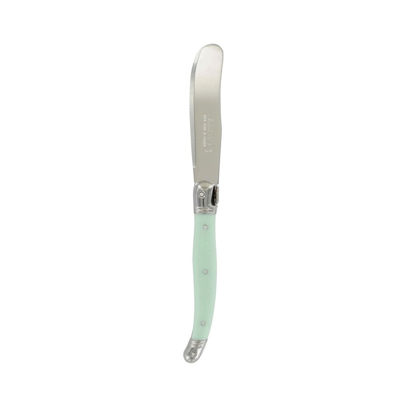 Laguiole Andre Verdier Debutant Butter Knife Mint