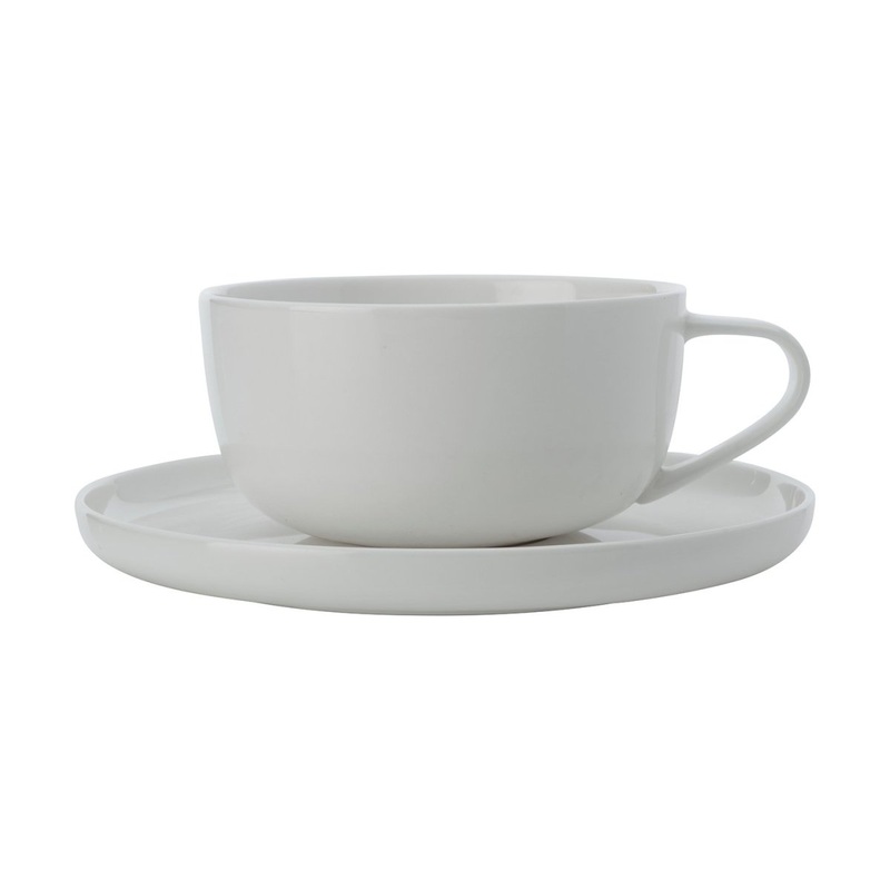 Maxwell & Williams Cashmere High Rim Cup and Saucer 300ml