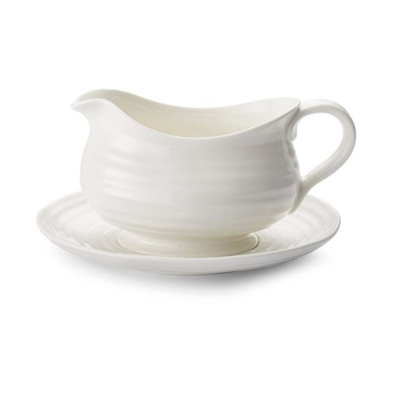 Portmeirion Sophie Conran Gravy Boat with Stand 550ml