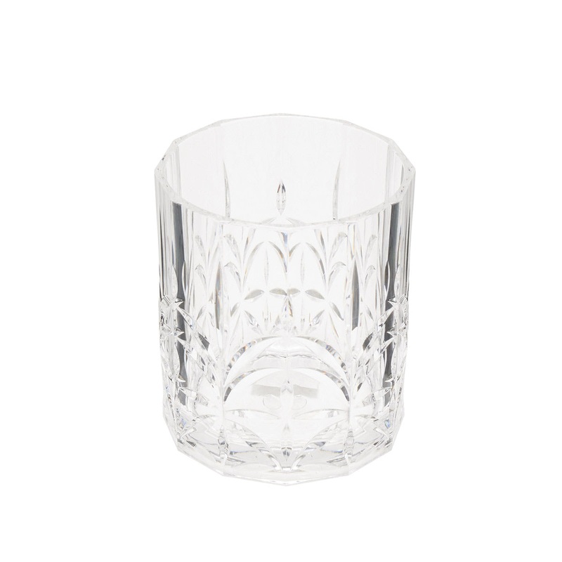 Saltwater Embossed DOF Tumbler Clear 405ml
