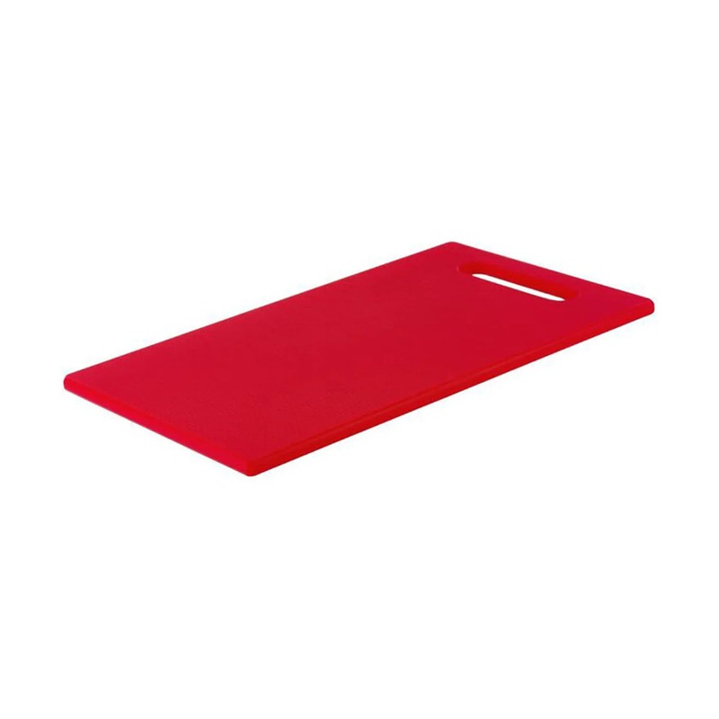 Chef Inox Plastic Chopping Board Red 40cm x 25cm