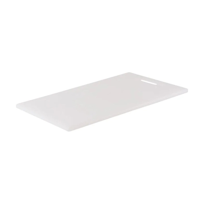 Chef Inox Plastic Chopping Board White 40cm x 25cm