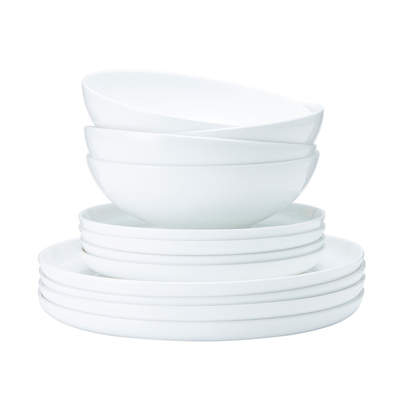 Maxwell & Williams Cashmere Mansion High Rim Dinnerware 12 Piece