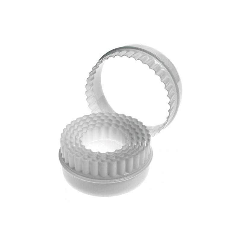 Mondo Round Double Sided Cookie Cutters Set of 6