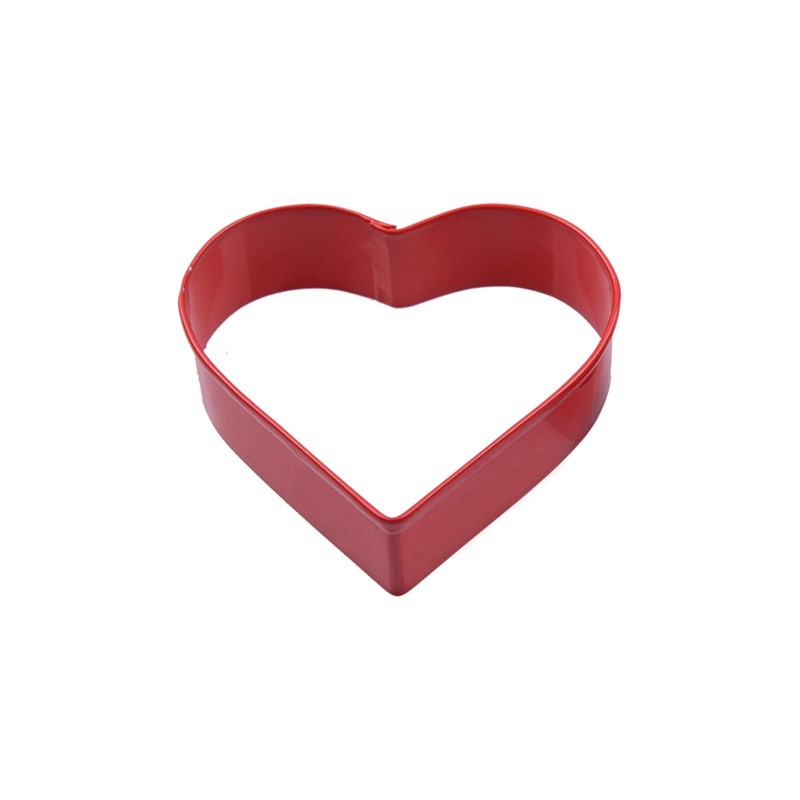 R&M Heart Cookie Cutter Red 8cm